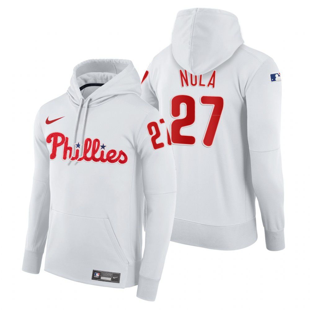 Men Philadelphia Phillies #27 Nula white home hoodie 2021 MLB Nike Jerseys->philadelphia phillies->MLB Jersey